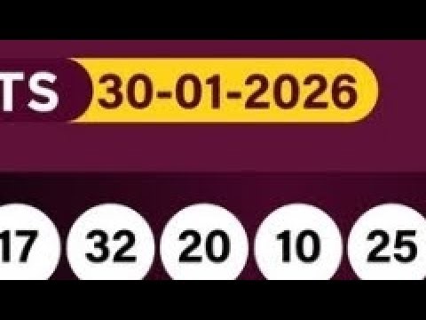 uwinn lottery result today 30/01/2026 friday power7 Grand6 max3 4you spin5 U winn Result