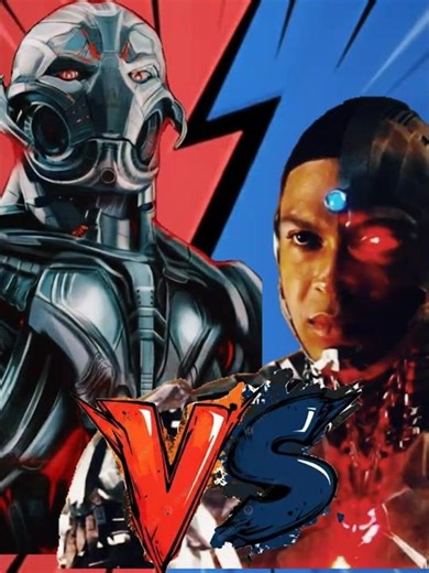 Ultron vs cyborg ultimate battle 😱🤯#marvel #dccomics #cyborg #ultron