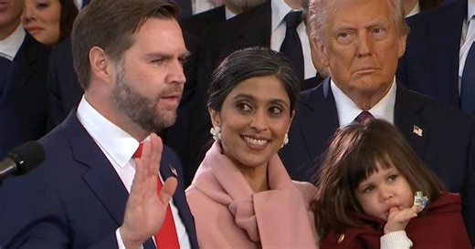 J.D. Vance takes vice-presidential oath of office