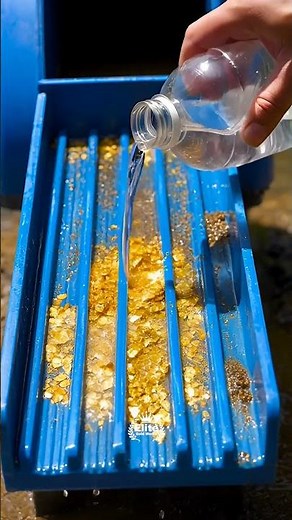 Smart DIY drum sifter for hunting gold