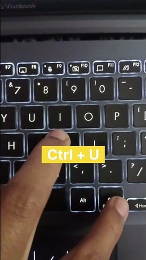 Underline any words shortcut key laptop/pc #shorts #youtubeshorts