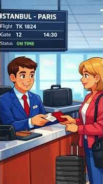 Épisode#05: Les dialogues quotidiens /À l'aéroport / Havaalanında ***Apprendre le turc***