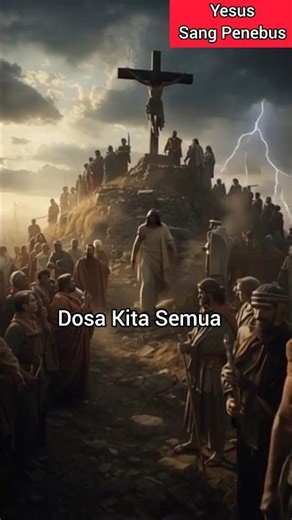 Yesus mati di kayu Salib #yesus #yesuskristus