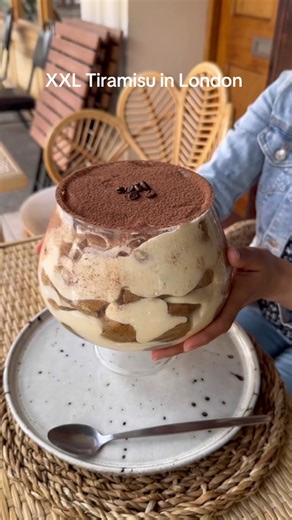 Delicious Giant Tiramisu in London | Indulge in the Ultimate Dessert