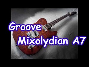 Mixolydian Groove Backing Track (A7)