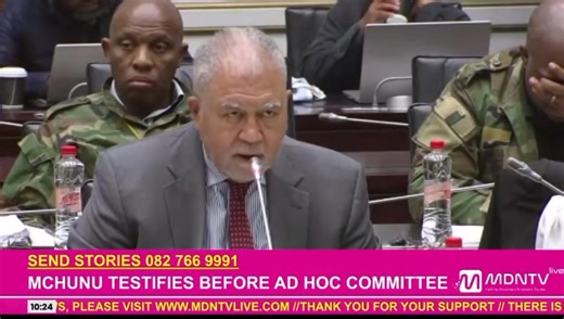 Police Minister Senzo Mchunu says he was sober when he wrote the PKTT disbandment letter on December 31 (New Year’s Eve). | MDN News