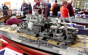 1/72 厌战号战列舰像真模型展示