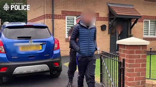 Watch: Moment officers arrest multiple people on suspicion of violent disorder following Rotherham riots