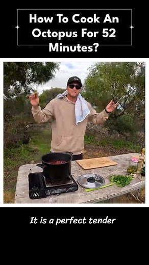 how to cook an octopus for 52 minutes | Jackie Duncan