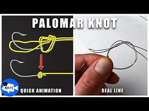 Palomar Knot | Animation & Actual Line