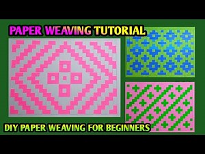 A Complete Guide to Simple Paper Weaving | Learn the Basics with This Paper Weaving Tutorial
