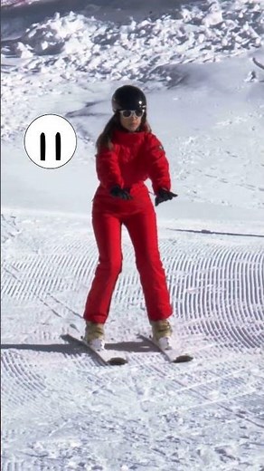 Parallel Skis Exercise: Straight Line & Stop on Flat