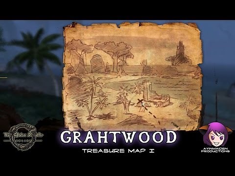 Elder Scrolls Online - Grahtwood Treasure Map I