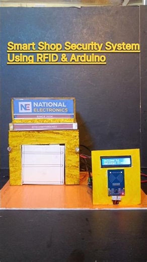 RFID Door Lock System using Arduino 🔐 | Smart Security Project for Exhibition #rfidlock