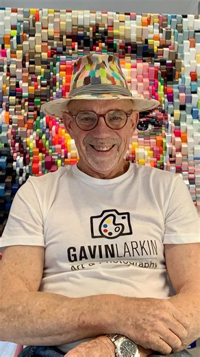 Title - ‘Grace’ Produced in my unique, multidimensional BlockBuster technique. This is the handmade art of Blockchain technology. _____________________________________________ #artcollector #multidimensionalart #uniqueart #investmentart #avantgardeart #luxuryart #blockbuster #famousart #monaco #gracekelly #popart | Gavin Larkin Art & Photography