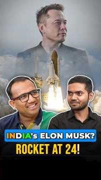 💥Elon Musk of India? 24-Year-Old CEO, Building Reusable Rocket! #TechStartup #Rocket #Startups