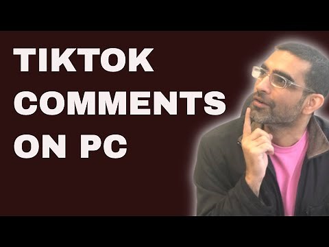Reply To TikTok Comments On PC | How To Use TikTok On Laptop