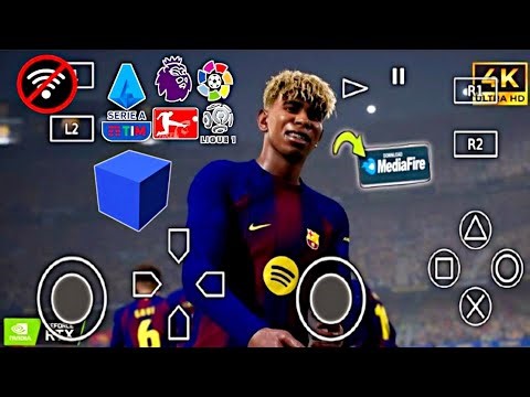 PES 2026 PS2 ISO UPDATED On Android AetherSX2 Emulador Gameplay [4K60FPS] OFFLINE