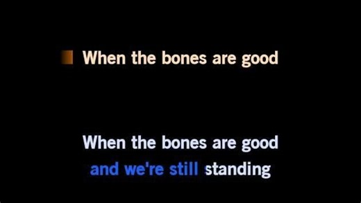 Karaoke The Bones (with Hozier) - Maren Morris - CDG, MP4, KFN - Karaoke Version