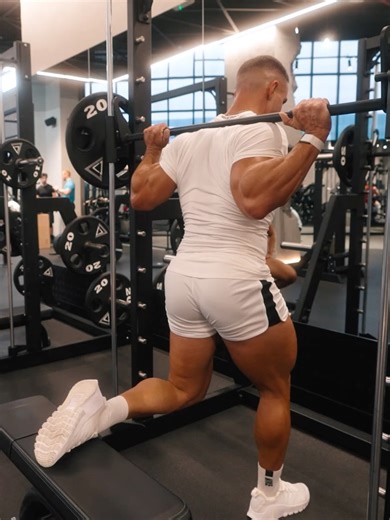 Mike Thurston on Instagram: "This is your reminder not to skip leg day this year.. - Full workout with @estephany_gutierre is on my YouTube channel."