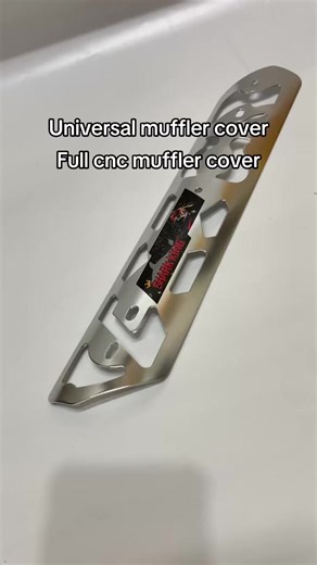 Universal CNC Aluminum Muffler Cover Review