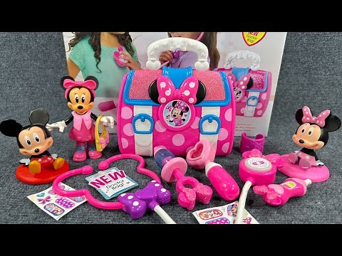 7 Satisfying with Unboxing Disney Minnie Mouse Toys,Doctor Play Set Collection Review ASMR