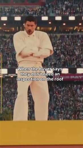 Your friendly reminder to not skip inspections 🙃 #realestatehumor #badbunny #thesimpleagent