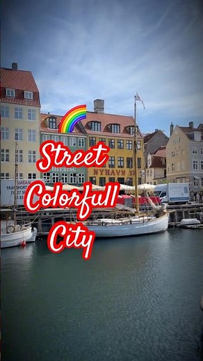 Nyhavn – Copenhagen Most Colorful Canal #denmarktravel #ilovedenmark