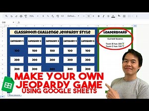Classroom Challenge - Jeopardy Style Game with Leaderboard | Create Your Own Game Now
