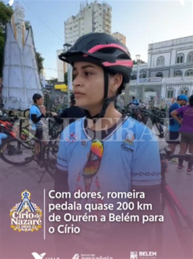 FÉ Caroline Lima, de 30 anos, chegou a Belém na manhã desta sexta-feira (9), após pedalar quase 200 quilômetros de Ourém até a capital paraense com o grupo Romeiros do Pedal. Apesar das dores físicas, especialmente a partir de Santa Maria do Pará, ela afirmou que a fé em Nossa Senhora de Nazaré lhe deu forças para concluir o percurso. Este é o terceiro ano em que Caroline participa da peregrinação com a mãe. Nesta sexta-feira, elas e outros integrantes do grupo vão acompanhar o Traslado da Image