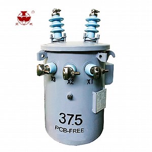 [Hot Item] Yawei 25kVA 37.5kVA 50kVA 75kVA Low-Loss Single-Phase Pole-Mounted Transformer with UL