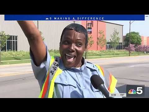 Meet the Dancing Crossing Guard Caught on Camera in Uplifting Video | NBC Chicago