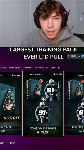Biggest Madden 23 Training Bundle Opening | Mut23 Madden23 Pack Opening