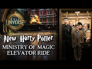 Epic Universe's Ministry of Magic Elevator Ride Complete Details - NEW Wizarding World