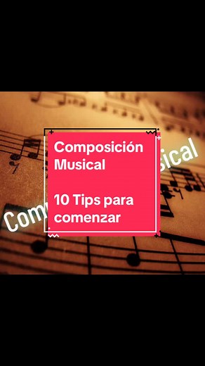 Composición Musical 1.Aprende Fundamentos Musicales: Comprende las escalas y tonalidades. Las escalas mayores y menores son buenos puntos de partida. Familiarízate con la teoría de acordes. Conoce acordes mayores, menores y séptimos. 2.Explora Ritmos: Experimenta con diferentes patrones rítmicos. La variación en el ritmo puede darle dinamismo a tu composición. 3.Selecciona un Instrumento ó un Software Musical: Elige un instrumento que te resulte cómodo para empezar. También puedes utilizar softw