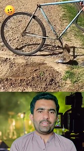 DIY Cycle-Powered Field Ploughing Machine ! #ploughing #machine #short #newideas #reels | SF Reactions