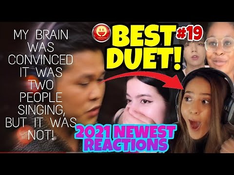 2021 NEW REACTIONS #20 | Marcelito Pomoy sings The Prayer (Celine Dion & Andrea Bocelli)