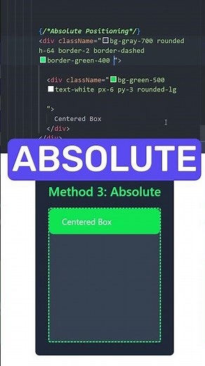 3 ways to center a div using tailwind #tailwind #webdevelopment #web #css #programming #tutorial #js