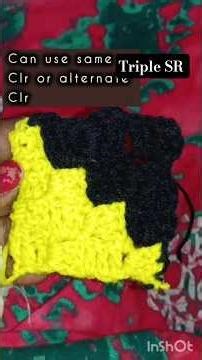 Crocheting Class 44- C2C Square Crochet