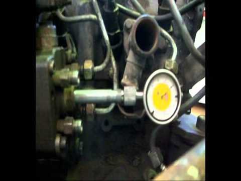 Puesta a punto bomba inyectora bosch