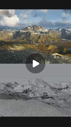 CG Boost on Instagram: "Did you know that atmospheric fog is one of the most essential things to nail when it comes to creating 3D environments? More environment creation tips check out Martin’s video on our YouTube channel (link in stories) #3dtips #3d #b3d #blender3d #digitalard #art #3dart #3dartist #landscapes #3dlandscapes"