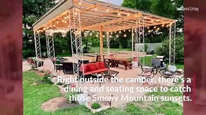 See Inside Dolly Parton-Inspired Camper in the Foothills of the Smoky Mountains