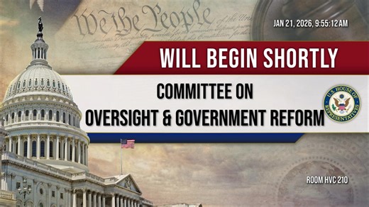 🚨 LIVE! Watch the Oversight Committee hold a markup to hold Bill and Hillary Clinton in contempt of Congress for defying lawful subpoenas on the Epstein investigation. | House Oversight Committee