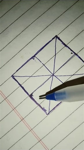 Pattern drawing in square |Simple Geometrical Circle Design|Easy Geometry Pattern |Geometrical Chart