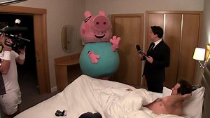 379K views · 18K reactions | When you get woken up by Michael McIntyre and Daddy Pig in the middle of the night.... ;) Tune in to Sport Relief on Friday night to see who else joins the Midnight Gameshow in my bed! #SportRelief18 | Andy Murray | Facebook