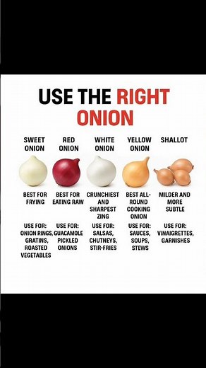 Use The Right Onion - Complete Guide to Onion Types & Uses