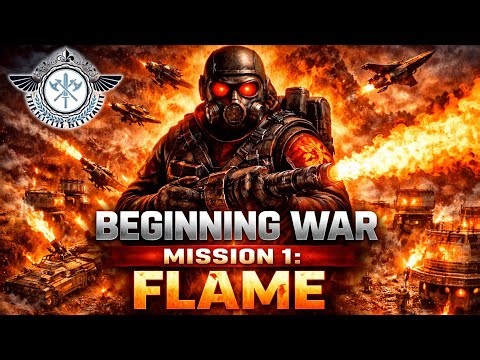 BEGINNING WAR – Mission 1: FLAME | Rise of the Reds Campaign | Command & Conquer Generals Zero Hour