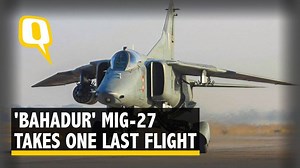 The MiG-27, which proved to be an “ace attacker” during the 1999 Kargil War, will roar through the skies for its final flight on Friday, 27 December, after serving the Indian Air Force (IAF) for over three decades. Read the full story here: https://bit.ly/39hwpLh | The Quint