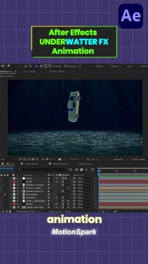 How to Create Cinematic Underwater Seabed in After Effects