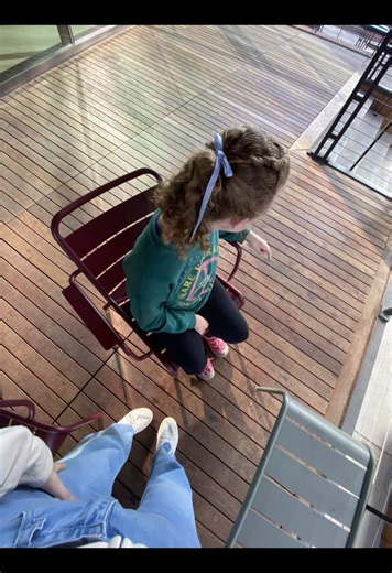 We enjoyed our little stroll on the Beltline. Actually pulled over to listen to the music sponsored by someone who brought their speakers on the Beltline (there are a few, but today this was our fav. #music #edm #specialneedsmusic #atlanta #beltline